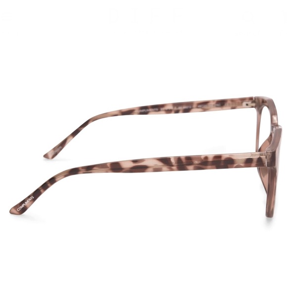 DIFF Cooper Bluelight Glasses Beige Tortoise - Picture 3 of 7